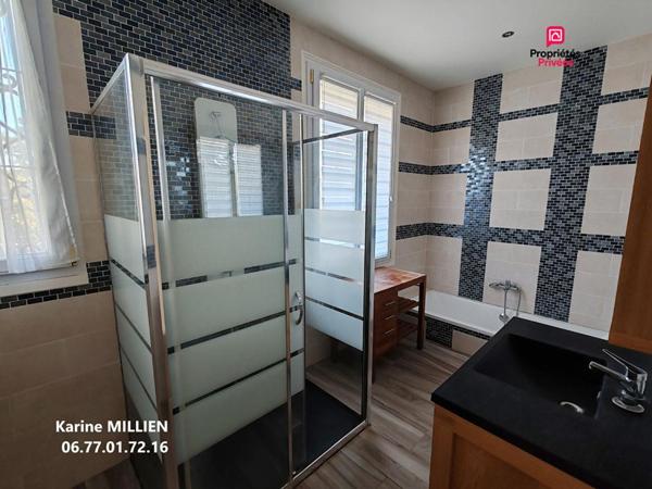 IVRY LA BATAILLE 27540 Maison individuelle avec véranda chauffée - 1 étage - 4 chambres - Double garage - Quart port - Piscine Hors Sol Chauffée - Terrain - 416000  HAI