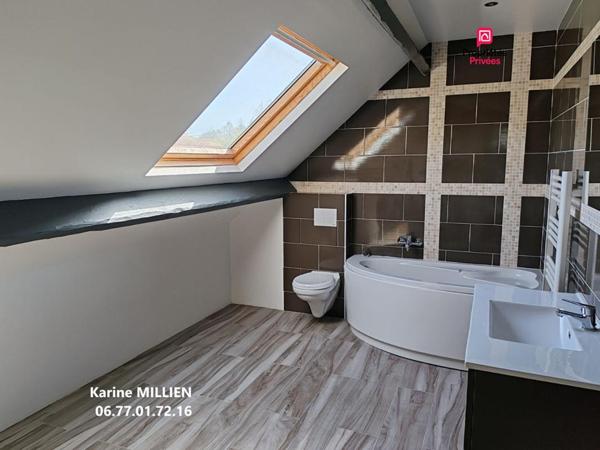 IVRY LA BATAILLE 27540 Maison individuelle avec véranda chauffée - 1 étage - 4 chambres - Double garage - Quart port - Piscine Hors Sol Chauffée - Terrain - 416000  HAI