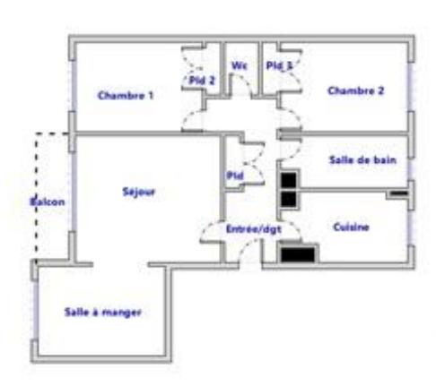 Appartement à vendre 4 pièces 70 m² Épinay-sur-Seine