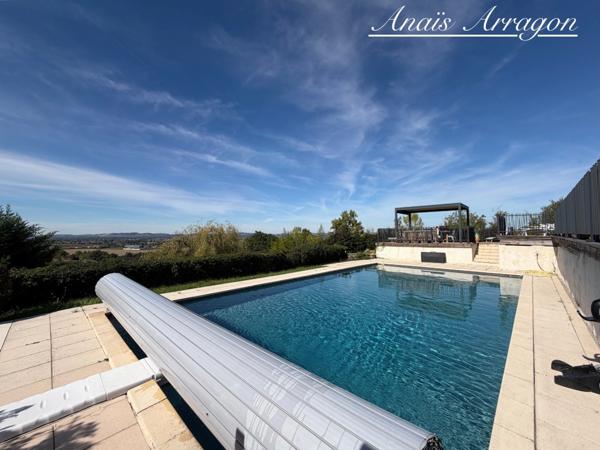 Architecture, nature et panorama : la villa rare que vous attendiez à Pujols - PUJOLS (47)