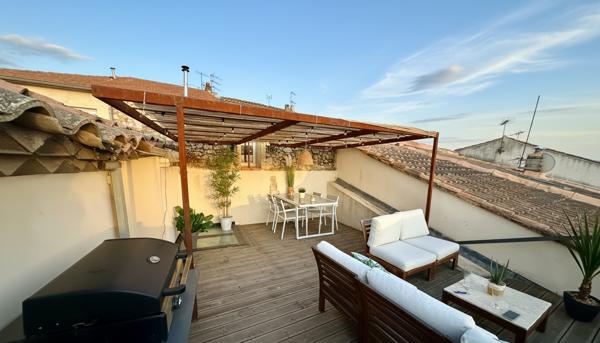 À vendre chez ERA Action Immobilier 2 à Cazan : Maison  Mallemort 107 m²  + 67m² de grenier+ Terrasse