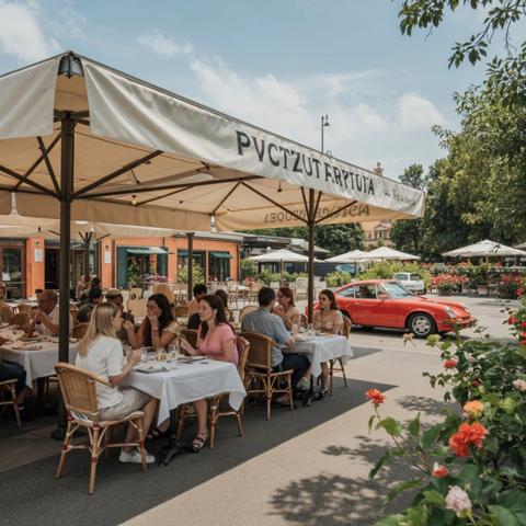 A vendre Aix les Bains, FDC avec MURS, Restaurant CA 1100KE en progression, 8 services