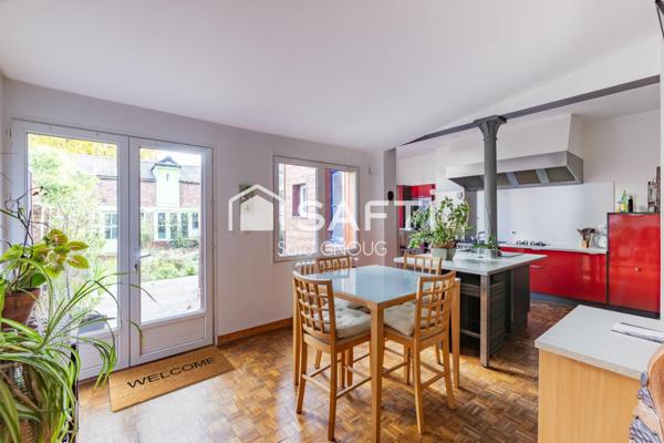 Rare en centre-ville : 173 m² habitables, DPE B, jardin et dépendance
