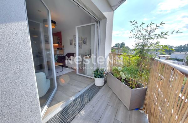 Appartement F2 en parfait état - Résidence récente avec ascenseur, balcon et parking !