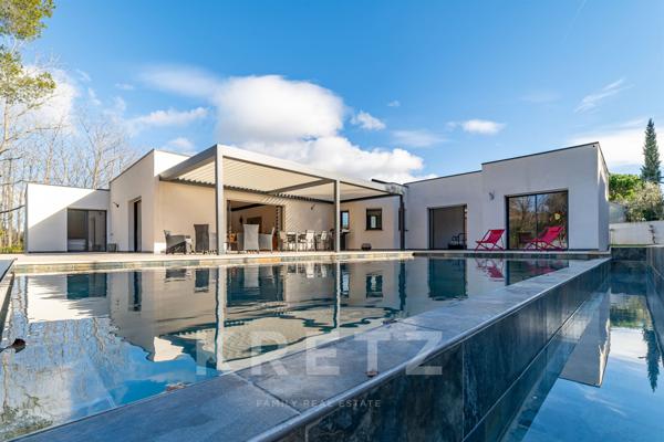 Villa contemporaine de plain-pied