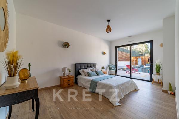 Villa contemporaine de plain-pied