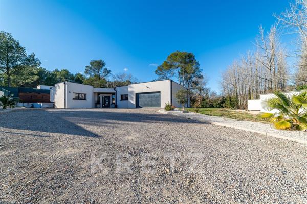 Villa contemporaine de plain-pied