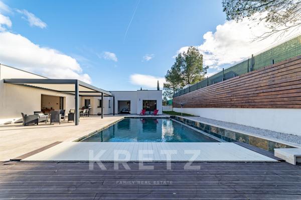 Villa contemporaine de plain-pied