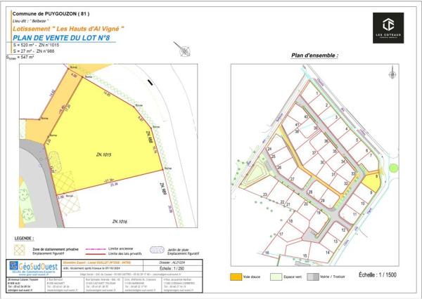 Vente / Terrain constructible