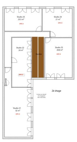Immeuble à vendre 232 m² Valenciennes