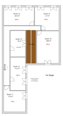 Immeuble à vendre 232 m² Valenciennes