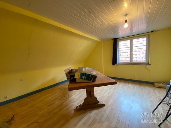 3%.COM Corps de ferme à rénover sur terrain de 5.50 ares Alteckendorf (67270)