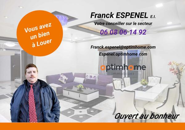 Bel appartement de 55 m² sur Tournon