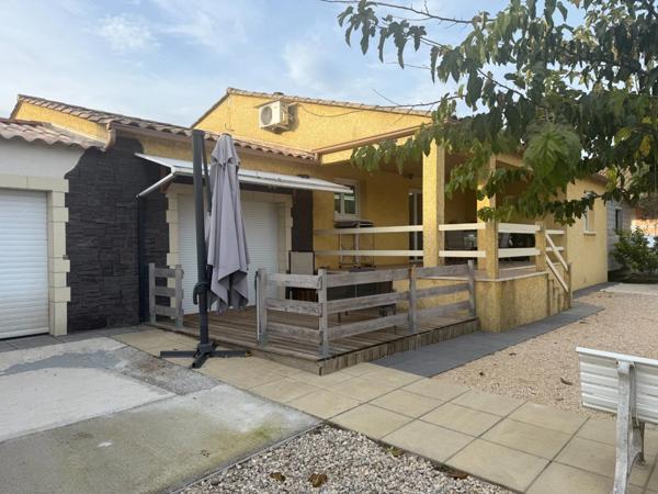 Maison à vendre 5 pièces, 820m² de terrain piscine SAINT MARTIN DE VALGALGUES (30)