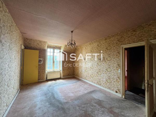 À rénover : grande maison au calme avec potentiel