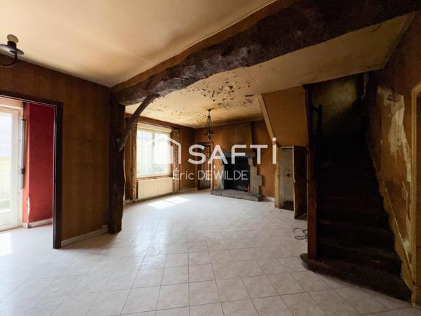 À rénover : grande maison au calme avec potentiel