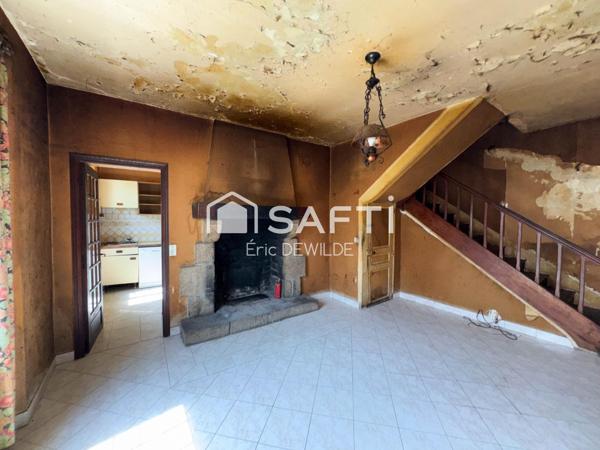 À rénover : grande maison au calme avec potentiel