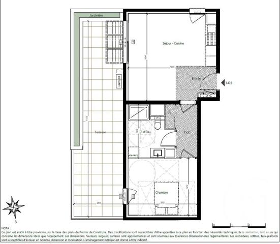 Appartement F2 à vendre  2 pièces - 47 m2 CANNES - 06