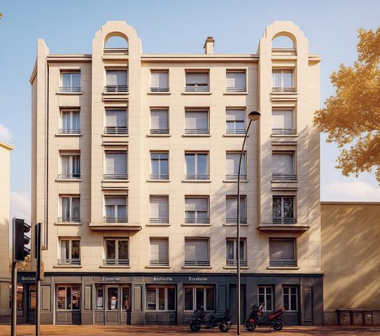 3 pièces – 57,2 m² – 3ᵉ étage – Face au parc Pic