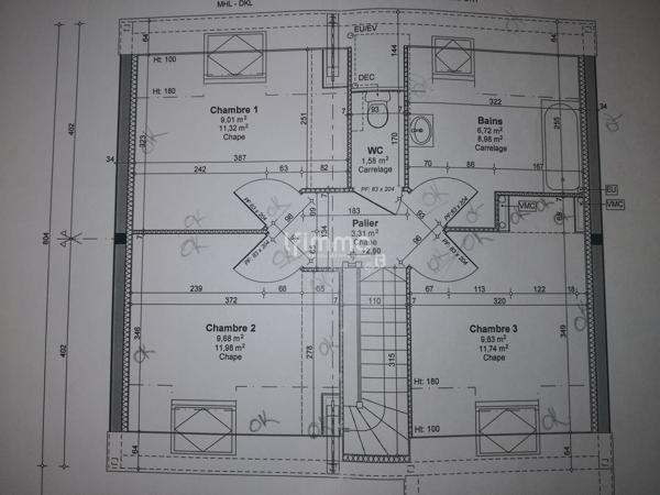 Maison 3 chambres quartier Métairie - La chabossière