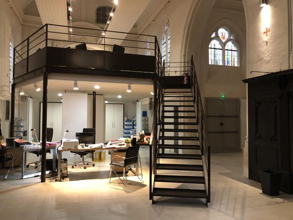 Location Bureaux à ROUEN au sein d'une Chapelle