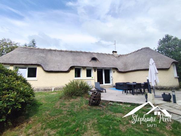 Maison de plain-pied 127 m² – 3 chambres + bureau – Terrain 9 066 m²