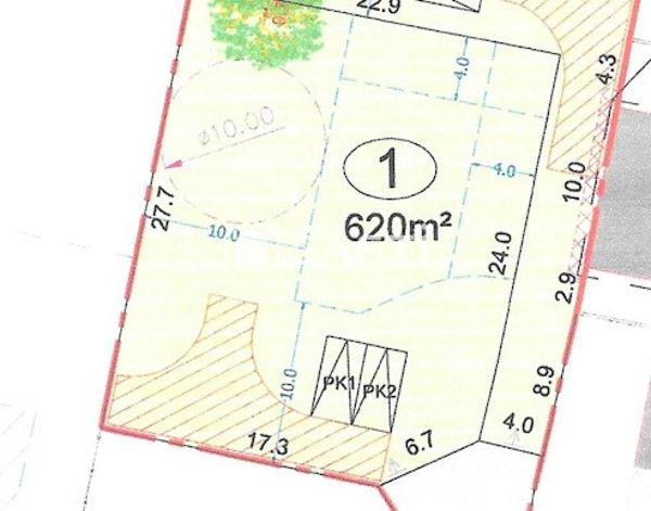 Terrain St Médard en Jalles – Un emplacement priviligié à deux pas du centre