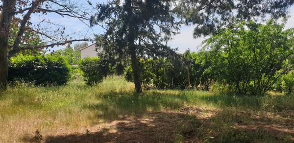 Terrain constructible 15 km centre-ville.