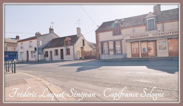 Maison de ville à vendre 4 pièces dont studio indépendant, jardin & dépendances - DPE B - LA FERTE SAINT AUBIN (45)