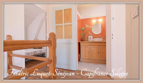 Maison de ville à vendre 4 pièces dont studio indépendant, jardin & dépendances - DPE B - LA FERTE SAINT AUBIN (45)