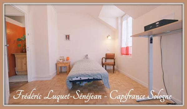 Maison de ville à vendre 4 pièces dont studio indépendant, jardin & dépendances - DPE B - LA FERTE SAINT AUBIN (45)