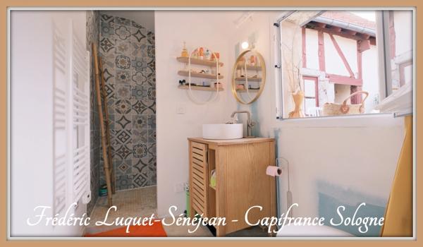 Maison de ville à vendre 4 pièces dont studio indépendant, jardin & dépendances - DPE B - LA FERTE SAINT AUBIN (45)