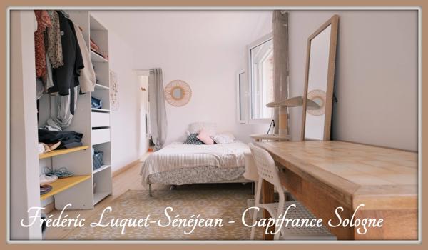 Maison de ville à vendre 4 pièces dont studio indépendant, jardin & dépendances - DPE B - LA FERTE SAINT AUBIN (45)