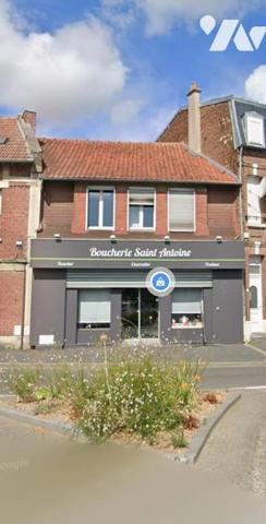 Bohain en vermandois - centre ville -immeuble commercial