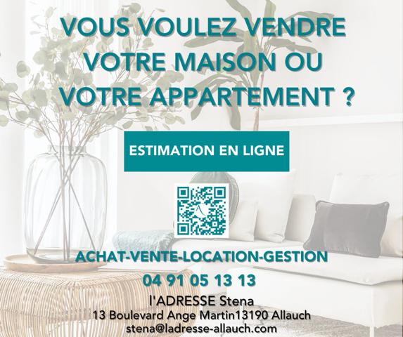 À vendre Villa T5 110 m2 à deux pas des écoles et commerces 13011 MARSEILLE