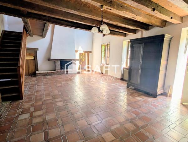 Maison de village 144 m², 5 pièces, garage, atelier.