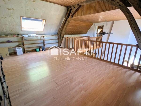 Maison de village 144 m², 5 pièces, garage, atelier.