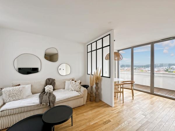 Appartement 2 pièces - 58 m² Exclusivité efficity