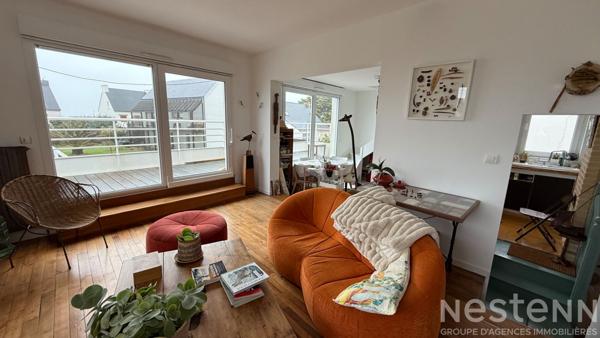 Maison vuer mer à vendre à Saint-Pierre-Quiberon à 100m des plages et proche du Port de Portivy