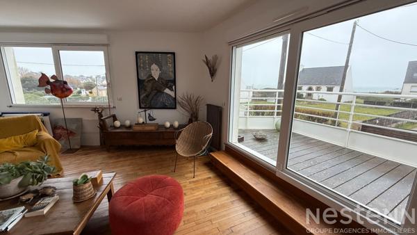 Maison vuer mer à vendre à Saint-Pierre-Quiberon à 100m des plages et proche du Port de Portivy
