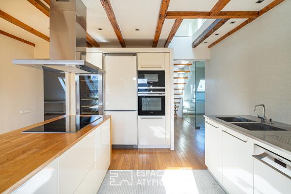 Duplex contemporain avec vue Cathédrale