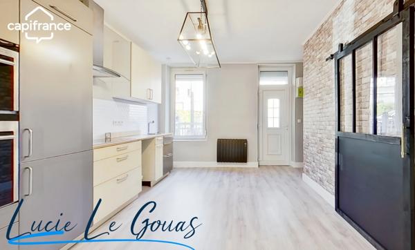 À vendre à Longwy – Maison mitoyenne rénovée avec jardin