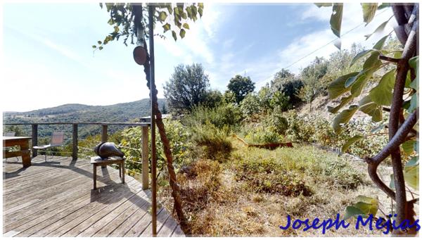 Saint-Étienne-de-Serre (07190) Saint Etienne de Serres, Maison bioclimatique 144 m², 4 chambres, terrain 700 m²