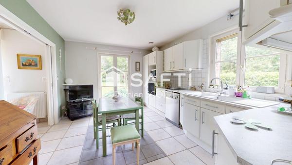 Maison individuelle de 205 m², double garage, 4 chambres