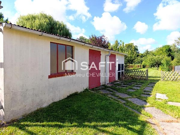 Maison de 66 m² sur une parcelle de 1260 m2