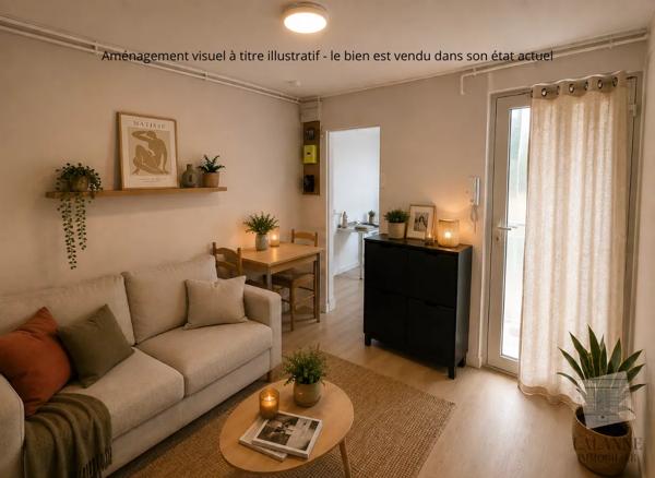 Appartement Saint-Augustin 25m²