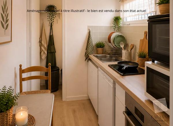 Appartement Saint-Augustin 25m²