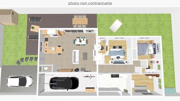 Centre ville terrain d environ 400 m²