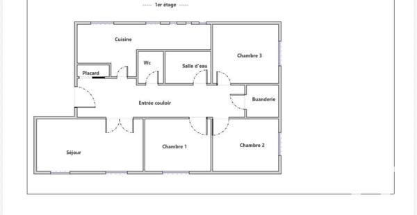 Appartement à vendre 4 pièces 80,24 m² Beauvais