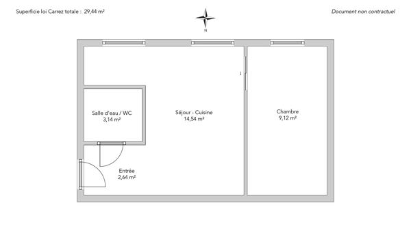 Appartement Paris 18 e - RUE BURQ